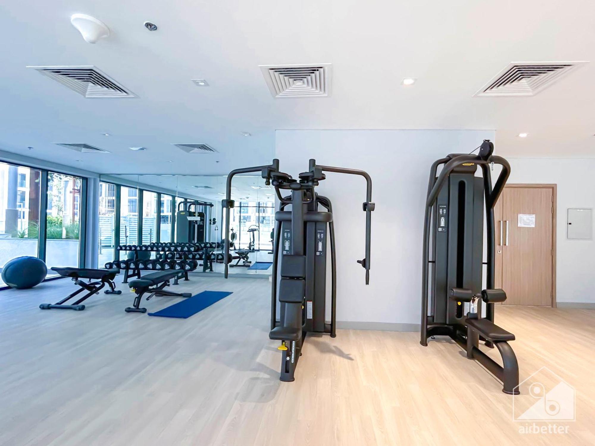Charming Studio With Balcony In Azizi Riviera 두바이 외부 사진